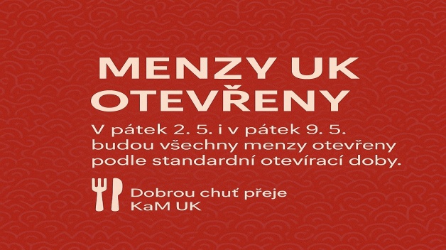Menzy 2.5 a 9.5 otevřeny!